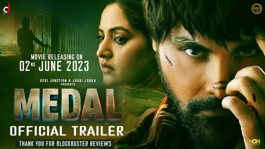 Watch film Medal — MEDAL (Official Trailer ) - Jayy Randhawa - Baani Sandhu - Releasing 3nd June 23 - Desi Junction