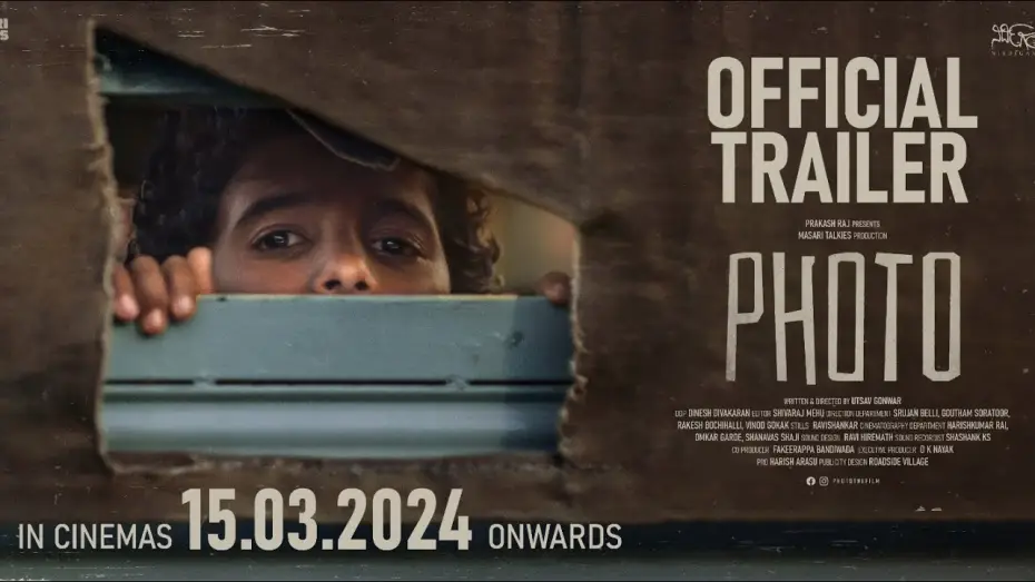 Watch film Photo — PHOTO - Kannada Film Official Trailer 2024| Prakash Raj| Utsav Gonwar