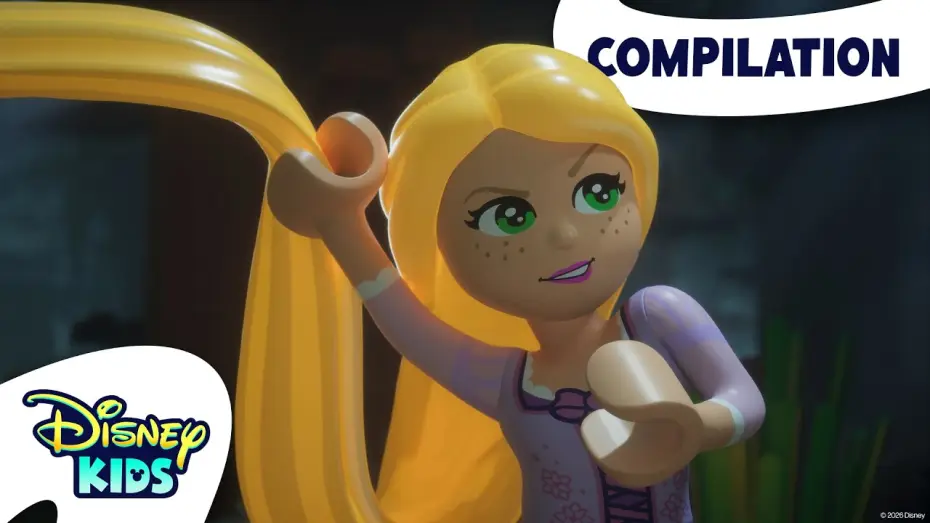 Watch film Lego Disney Princess: The Castle Quest — LEGO Princesses Face Gaston's Challenges 👑 | LEGO Disney Princess: The Castle Quest | @disneykids