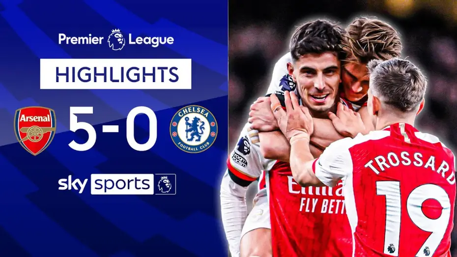 Watch film Chelsea FC - Season Review 2023/24 — Arsenal 5-0 Chelsea - Premier League