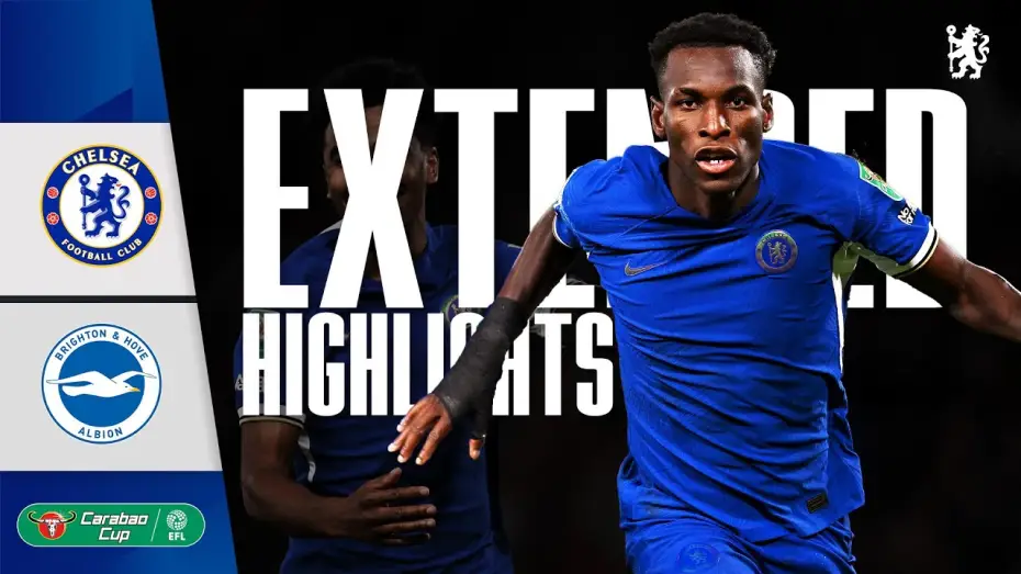Watch film Chelsea FC - Season Review 2023/24 — Chelsea 1-0 Brighton - Carabao Cup
