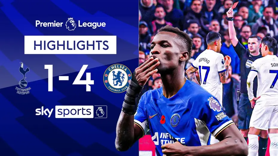 Watch film Chelsea FC - Season Review 2023/24 — Tottenham 1-4 Chelsea - Premier League