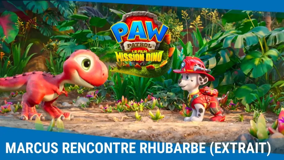 Watch film PAW Patrol: The Dino Movie — La Pat' Patrouille : Le Film - Mission Dino (extrait) | Quand Marcus rencontre Rhubarbe