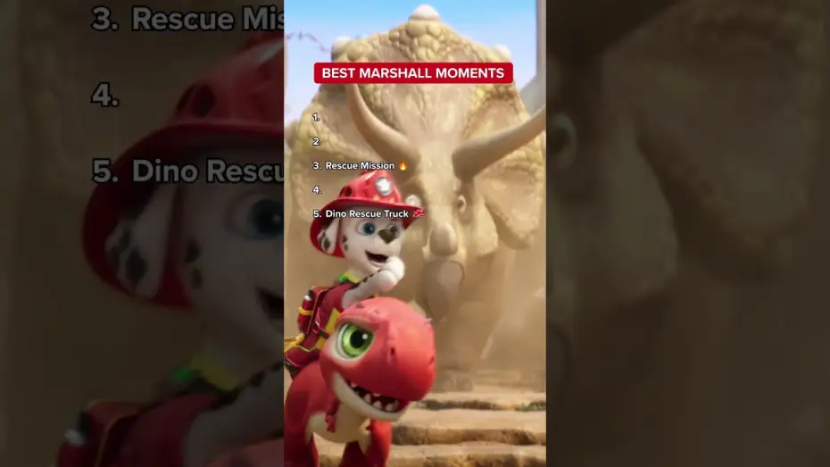 Watch film PAW Patrol: The Dino Movie — Best Marshall Moment