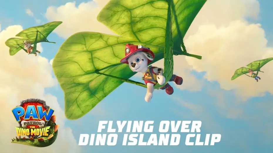 Watch film PAW Patrol: The Dino Movie — Flying Over Dino Island Clip