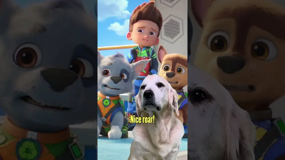 Watch film PAW Patrol: The Dino Movie — Real Dog Reaction