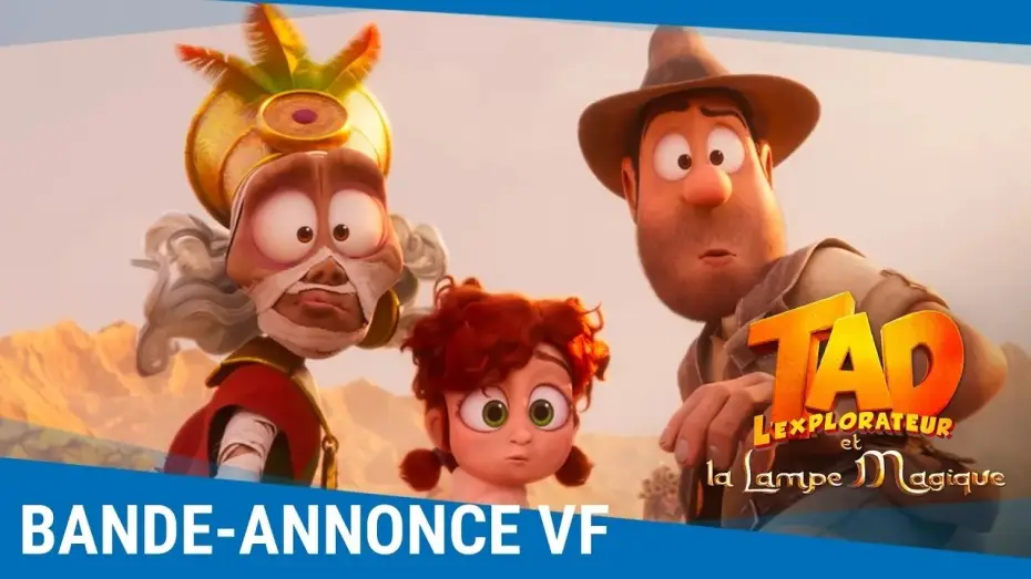 Watch film Tad and The Magic Lamp — Tad l'explorateur et la lampe magique - Bande-annonce VF [Au cinéma le 26 août]