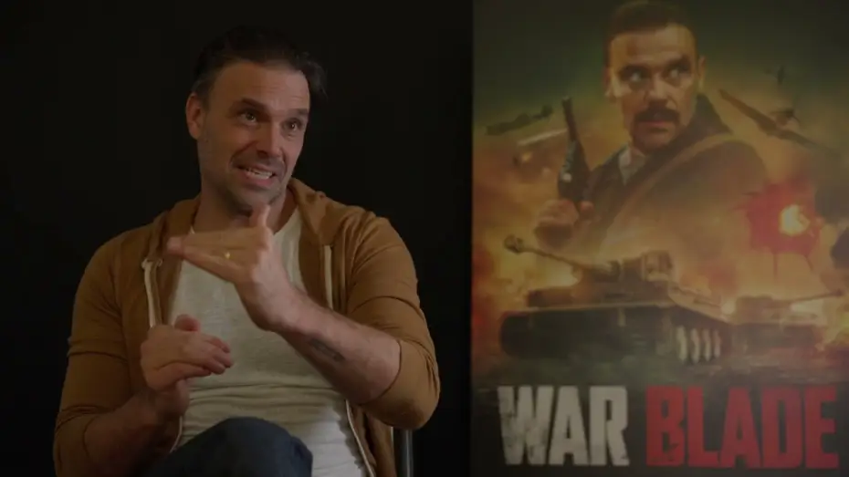 Watch film War Blade — Behind the scenes interviews - Joseph Millson 'Banks'
