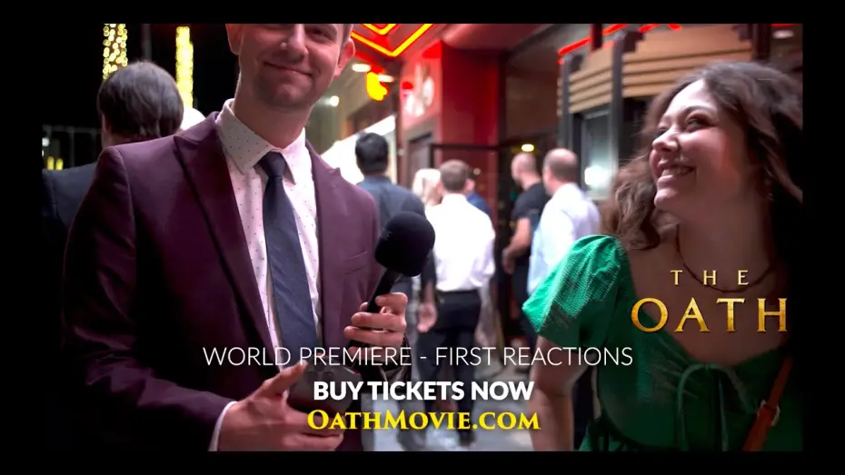 Watch film The Oath — Audience Reactions - Oath World Premiere