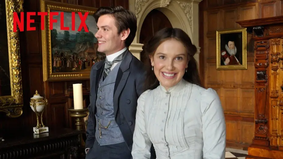 Watch film Enola Holmes 3 — Behind the Scenes House Tour with Millie Bobby Brown and Louis Partridge