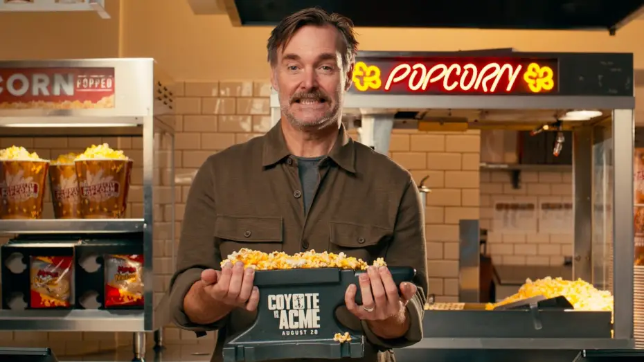 Watch film Coyote vs. Acme — Coyote vs. ACME Drops The World’s Heaviest Popcorn Bucket