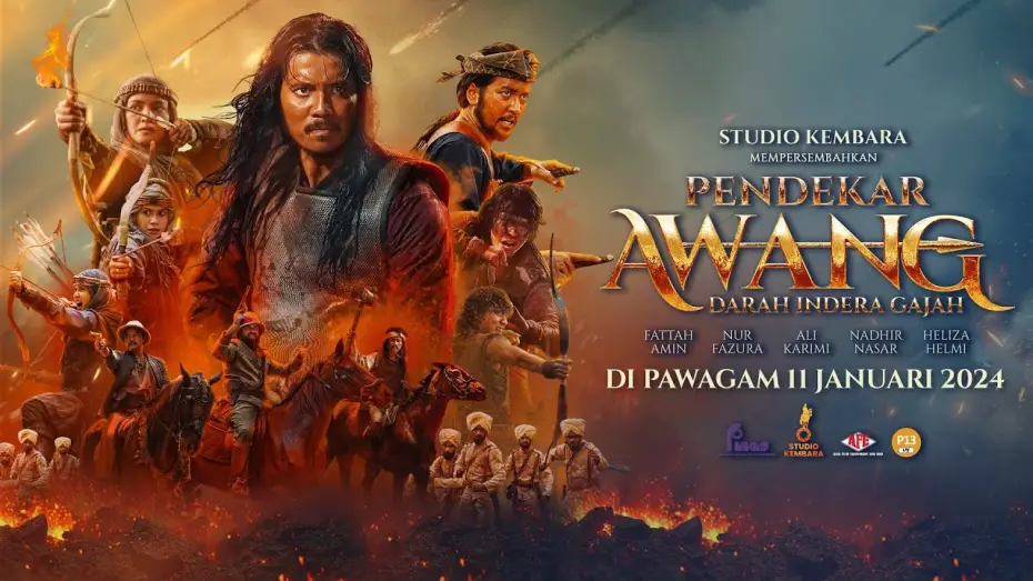 Watch film Warrior Awang and Master Tok Gajah — Di Sebalik Tabir Filem Pendekar Awang: Darah Indera Gajah