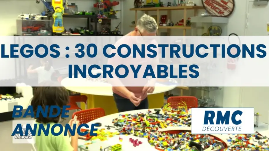 Watch film Lego : Les 30 constructions les plus incroyables — bande annonce Legos : 30 constructions les plus incroyables sur RMC Découverte