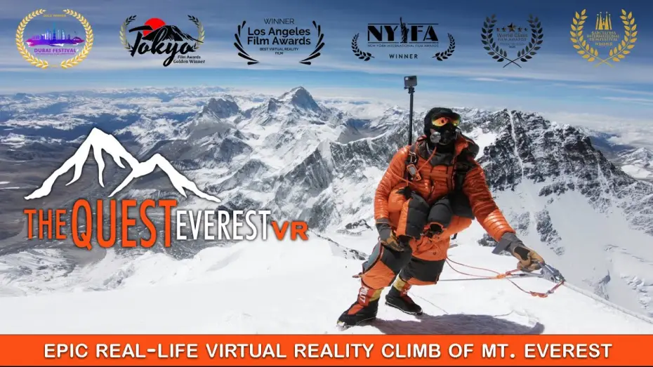 Watch film THE QUEST: Everest VR — 'THE QUEST: Everest VR' - 360° Trailer