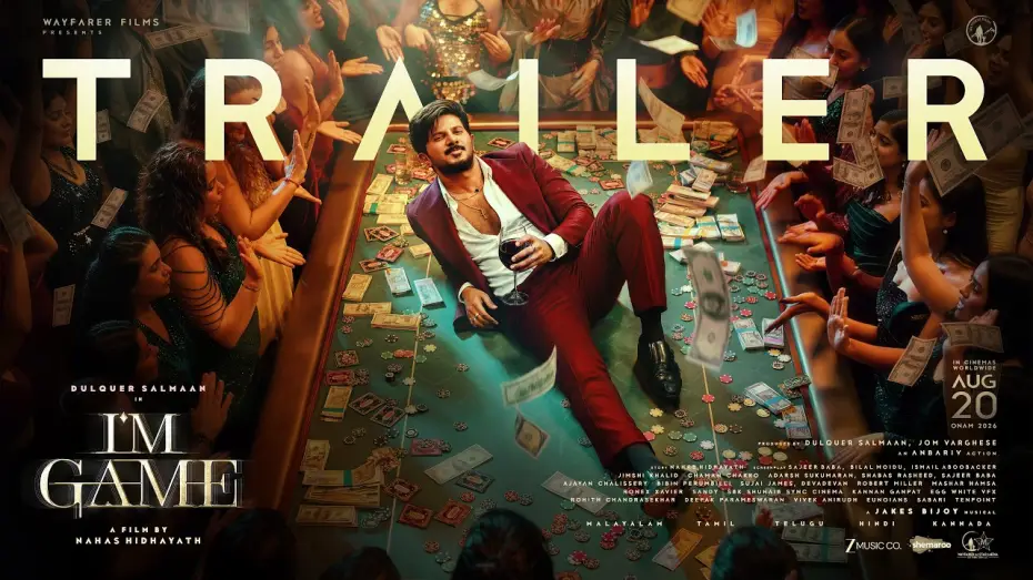 Watch film I'm Game — I'M GAME TRAILER (Malayalam) | Dulquer Salmaan  | Nahas Hidhayath | Wayfarer Films