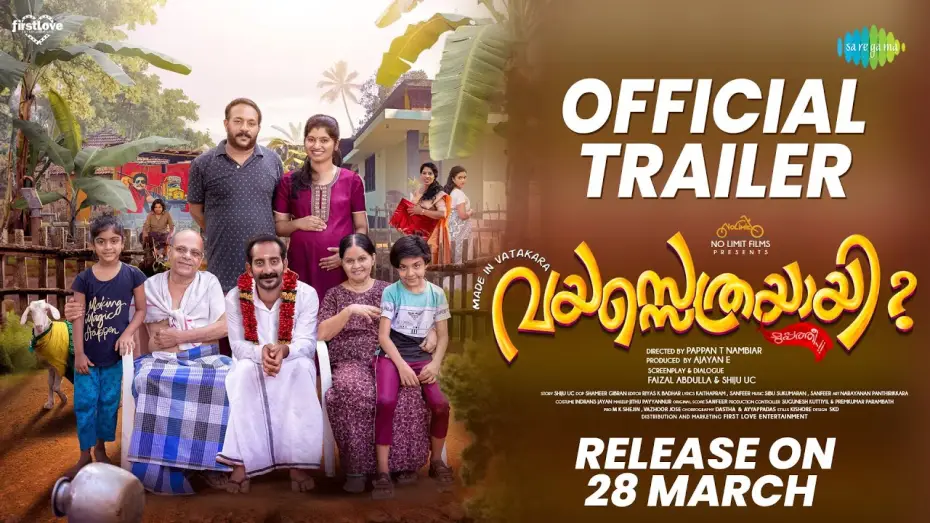 Watch film Vayasethrayaayi Muppathiee — Vayassethrayayi Muppathi - Official Trailer | Prashant Murali, Chithra Nair | Vineeth Sreenivasan