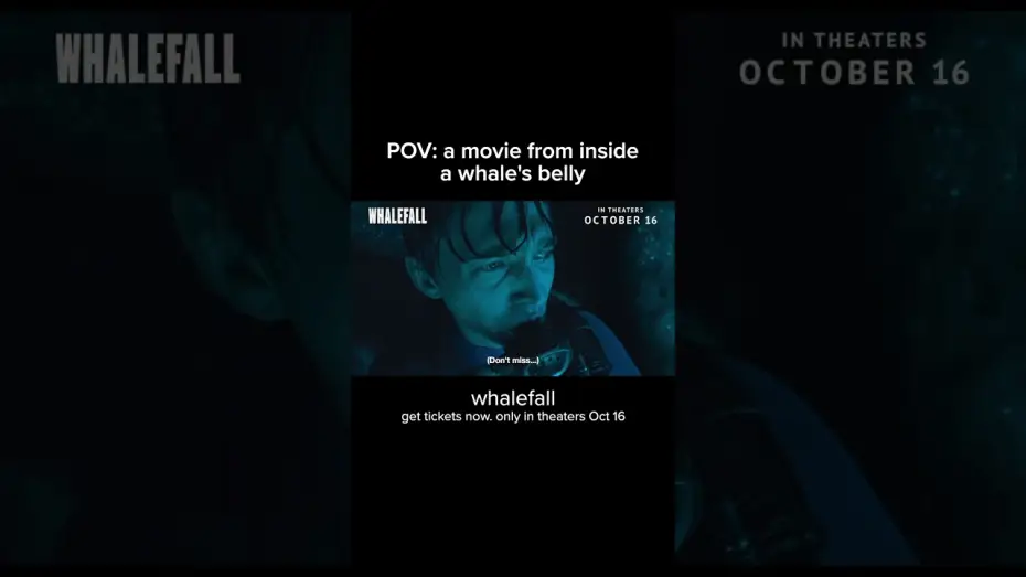 Watch film Whalefall — what are you going to do?