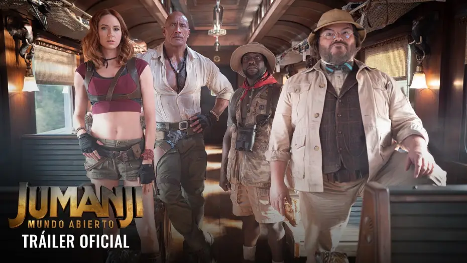 Watch film Jumanji: Open World — Jumanji: Mundo Abierto | Tráiler Oficial español. Exclusivamente en cines el 25 de diciembre.