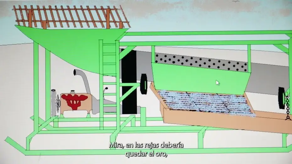Watch film The Fabulous Gold Harvesting Machine | Tr&aacute;iler "La fabulosa m&aacute;quina de cosechar oro" | Categor&iacute;a Largometraje nacional 2024