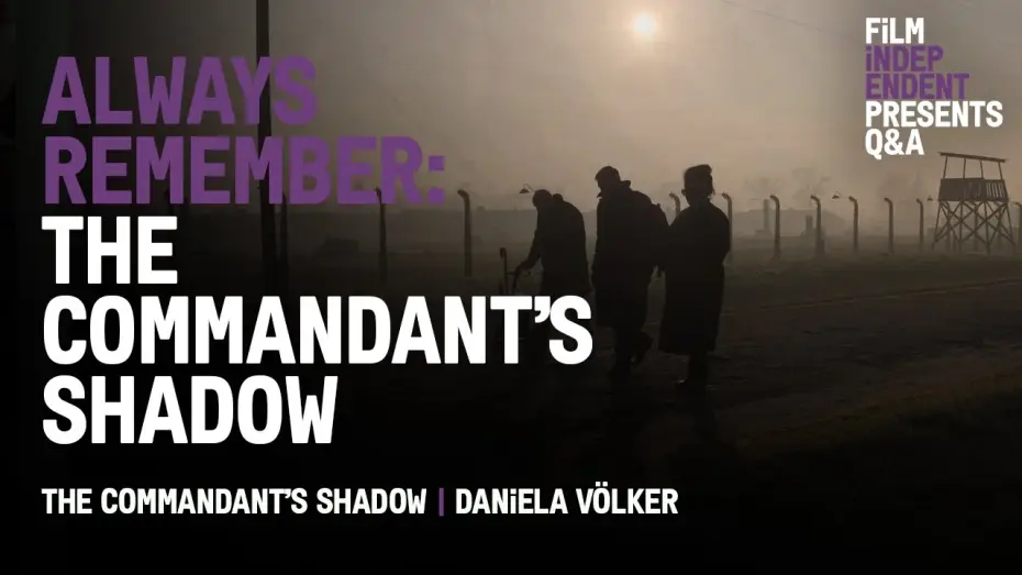 Watch film The Commandant's Shadow — Always Remember October: The Commandant’s Shadow Q&A