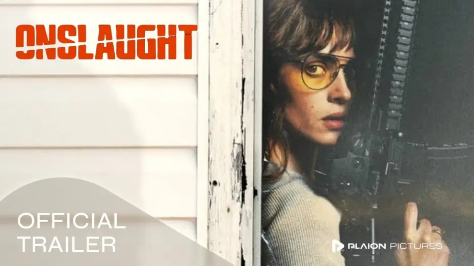 Watch film Onslaught — ONSLAUGHT (Deutscher Kinotrailer) - Adria Arjona, Dan Stevens, Alex Pereira, Drew Starkey