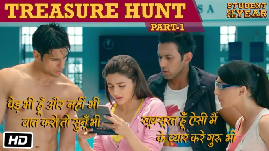 Watch film Student Of The Year — The Treasure Hunt: Part 1 - Student Of The Year - Sidharth Malhotra, Alia Bhatt & Varun Dhawan