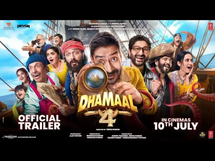 Watch film Dhamaal 4 — Dhamaal 4 (Trailer): Ajay Devgn, Arshad W, Riteish D, Jaaved J| Indra K| Bhushan K, Ashok T| 10 July
