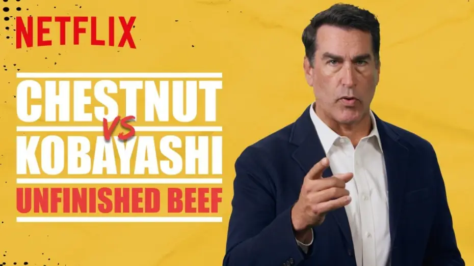 Watch film Chestnut vs. Kobayashi: Unfinished Beef — Rob Riggle Reads the Chestnut vs. Kobayashi Hot Dog Contest Rules