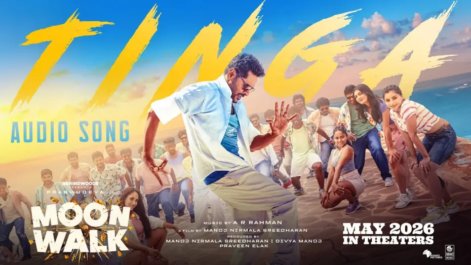 Watch film Moon Walk | Tinga Audio Song | Moonwalk | AR Rahman | Prabhudeva | Manoj NS | Lahari Music