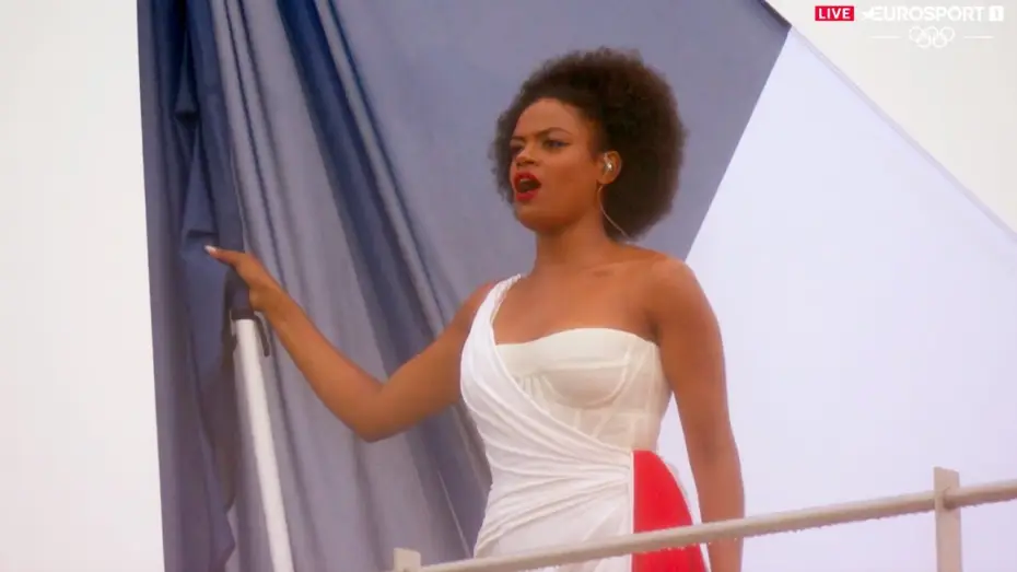 Watch film Paris 2024 Olympic Opening Ceremony — JO PARIS 2024 - L'incroyable Marseillaise d'Axelle Saint-Cirel sur le toit du Grand Palais