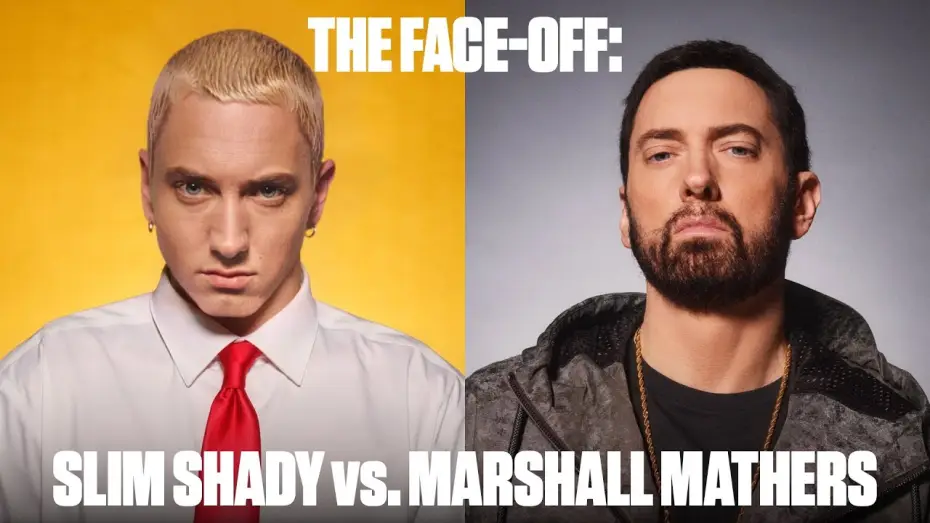 Watch film Slim Shady vs. Marshall Mathers: THE FACE-OFF — Slim Shady vs. Marshall Mathers: THE FACE-OFF | Complex Cover