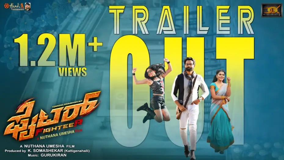 Watch film Fighter (2023) — Fighter Official Trailer | Vinnod Prabhakar | Nuthana Umesha | K. Somashekar | Gurukiran | DGK Audio