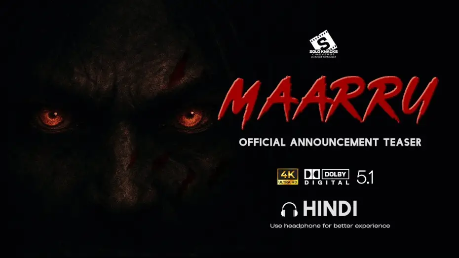 Watch film MAARRU | MAARRU &ndash; Official Announcement Teaser | Harsh Gogi | New Bollywood Jungle Thriller | Dolby 5.1