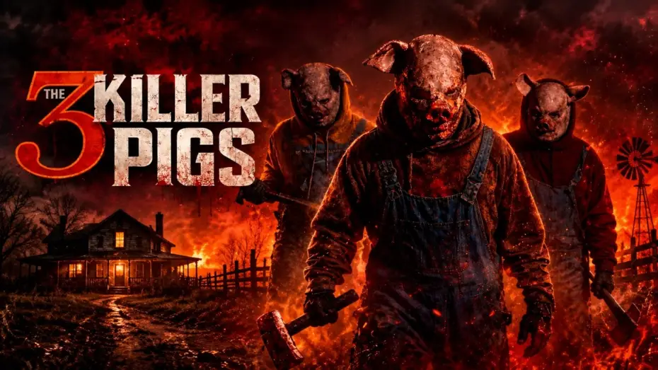 Watch film The 3 Killer Pigs — The 3 Killer Pigs | Official Trailer | Horror Brains