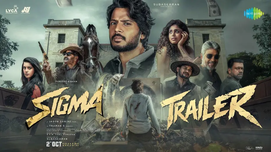 Watch film Sigma — Sigma (Telugu) - Official Trailer | Sundeep Kishan, Faria Abdullah | Jason Sanjay | Lyca Productions