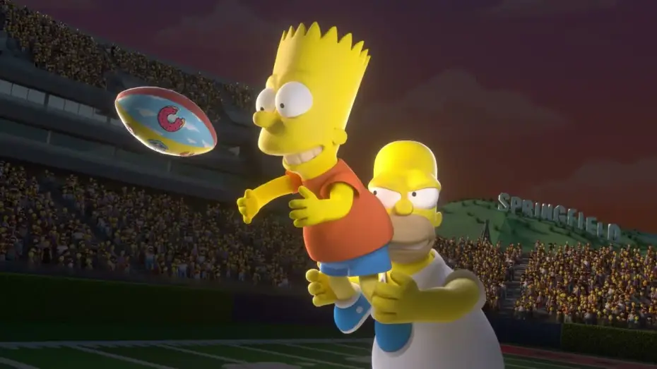 Watch film The Simpsons Funday Football — Teaser