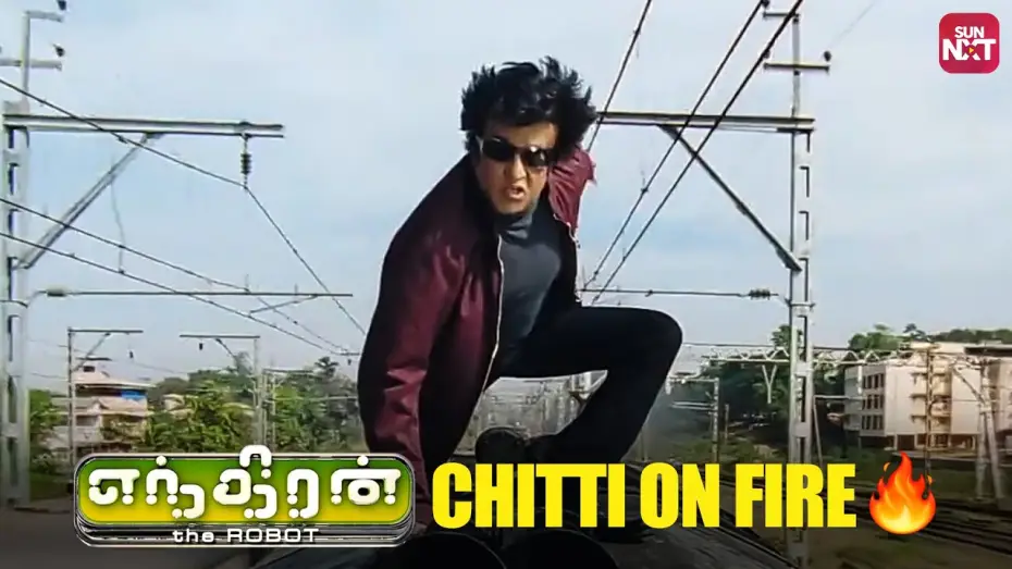 Watch film Enthiran — Iconic Train fight scene🔥