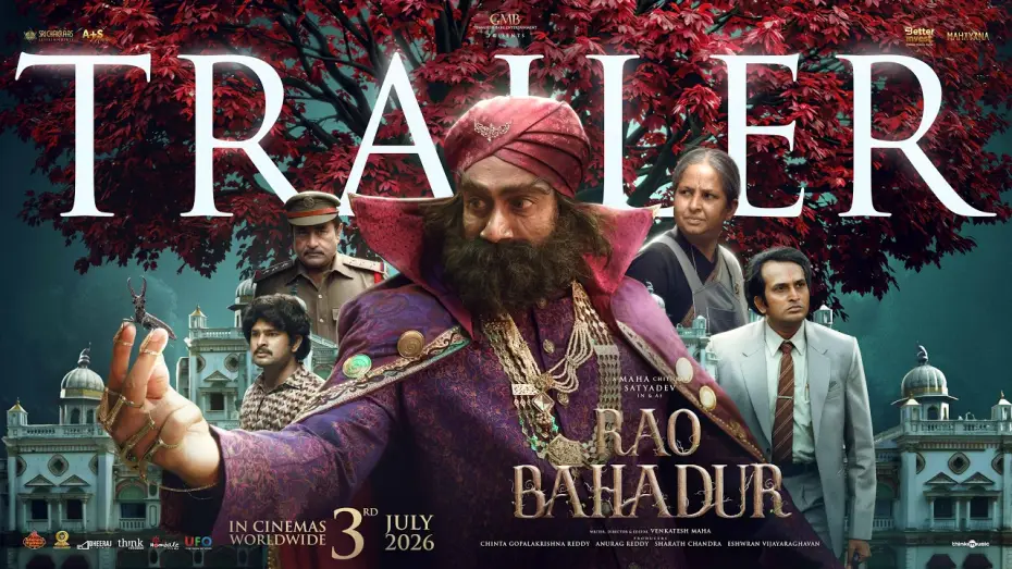 Watch film Rao Bahadur — Rao Bahadur - Official Trailer | Satya Dev | A Venkatesh Maha Film | GMB | SriChakraas | A+S Movies