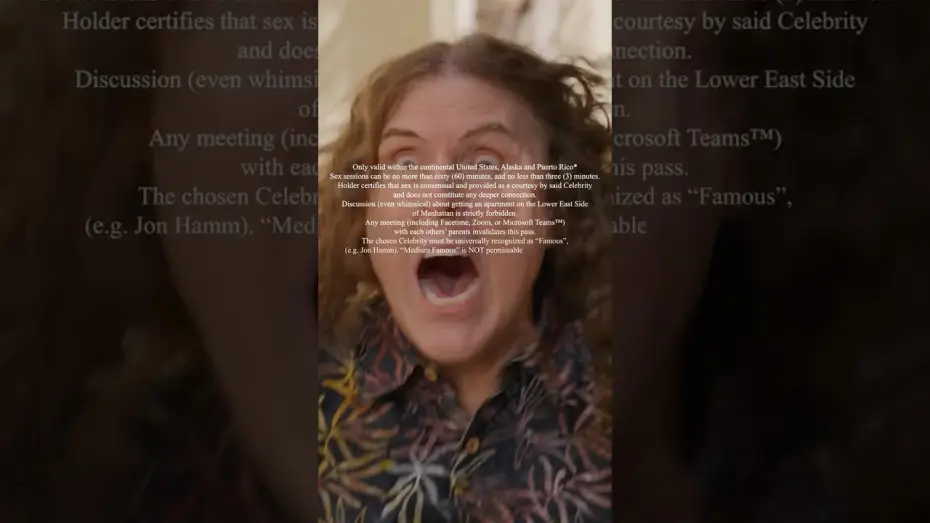 Watch film Gail Daughtry and the Celebrity Sex Pass — Certificate