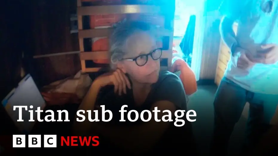 Watch film Implosion: The Titanic Sub Disaster — Titan submersible footage captures moment of implosion | BBC News