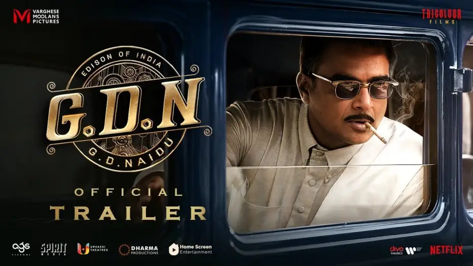 Watch film G.D.N — G.D.N Official Trailer | R. Madhavan | Sathyaraj | Jayaram | Priyamani | Dushara | Govind Vasantha