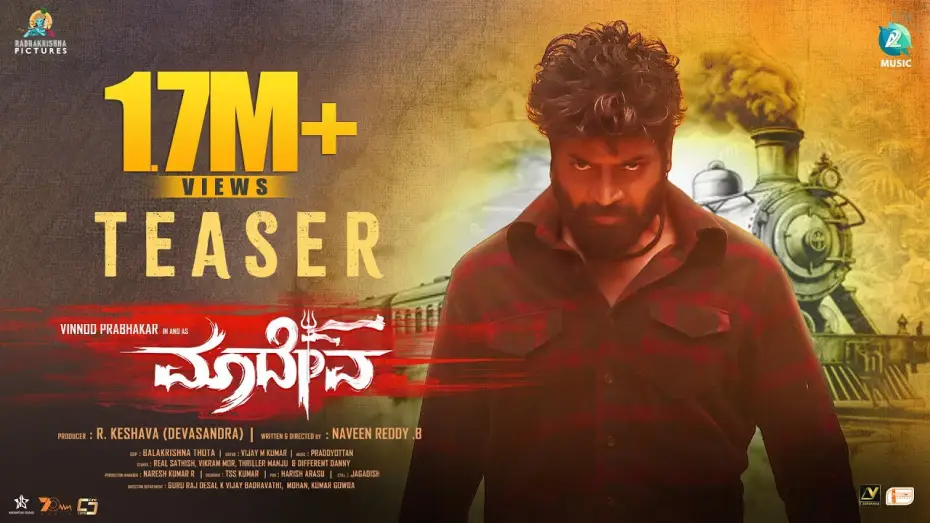 Watch film Maadeva — Maadeva Teaser | Vinod Prabhaakar, Sonal | Naveen Reddy B | R Keshava | Praddyottan