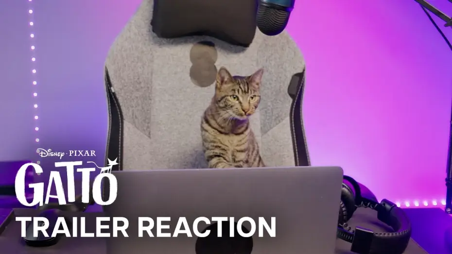 Watch film Gatto — REAL CATS REACT to Pixar's Trailer for Gatto