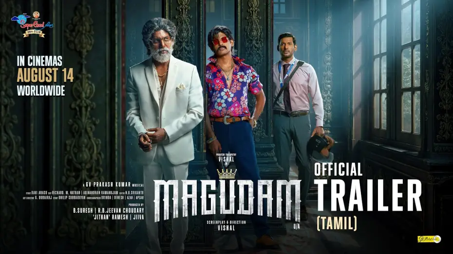 Watch film Magudam — Magudam (Tamil) Trailer | Vishal | GV Prakash | Anjali | Dushara | Super Good Films