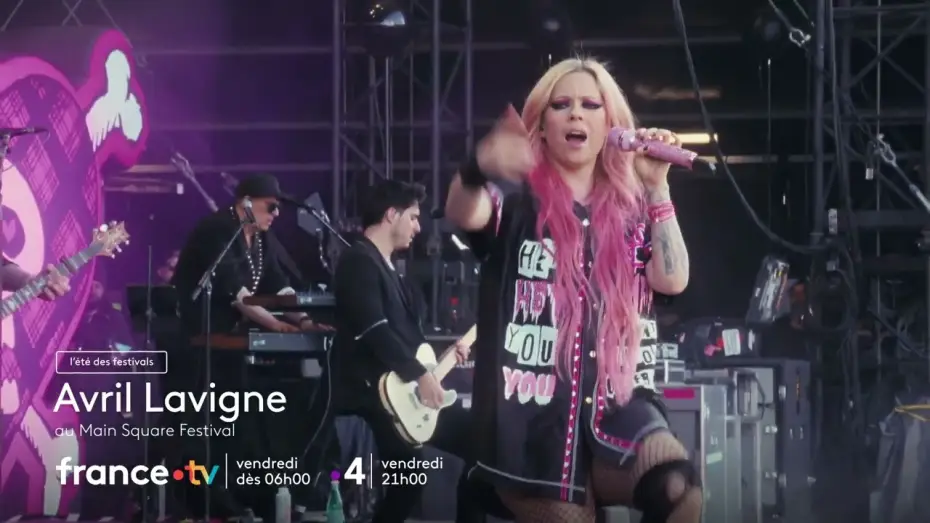 Watch film Avril Lavigne Live at Main Square Festival — Avril Lavigne au Main Square Festival | bande annonce | France 4