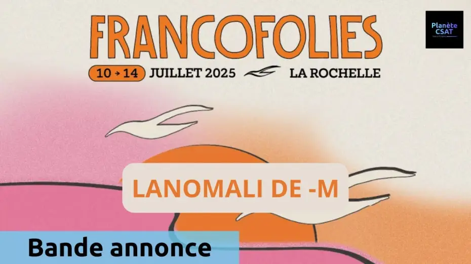 Watch film Lamomali avec -M- aux Francofolies de La Rochelle — Lamomali de -M-, en concert aux Francofolies | bande annonce | France 4