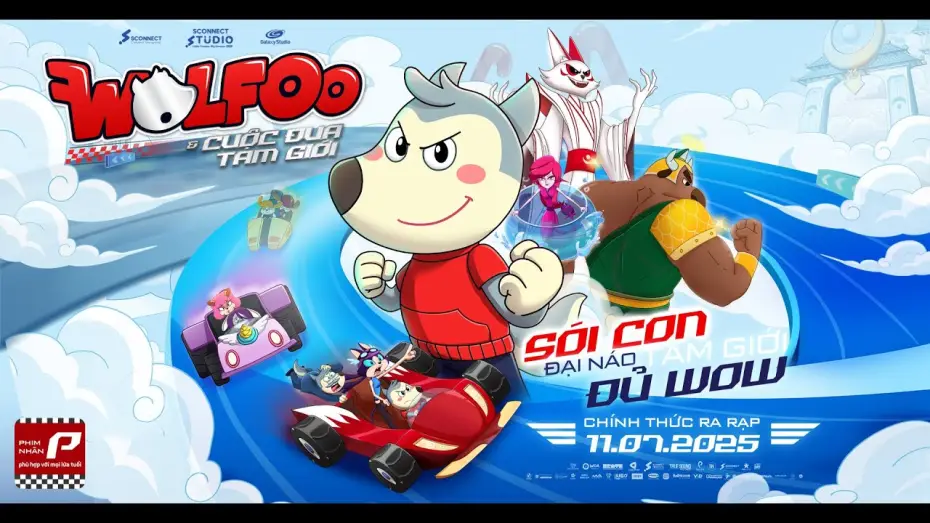 Watch film Wolfoo & Cuộc Đua Tam Giới — WOLFOO & CUỘC ĐUA TAM GIỚI trailer - KC: 11.07.2025