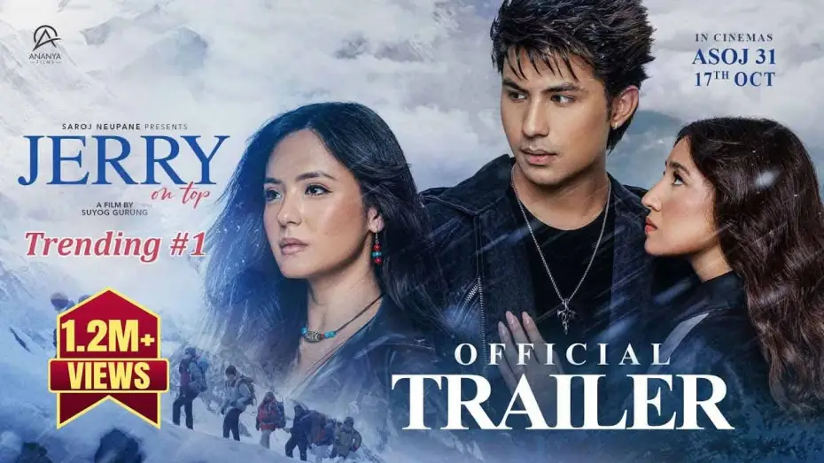 Watch film Jerry On Top — Jerry On Top- Movie Official Trailer 2025 || Anmol KC, Aanchal Sharma, Jassita Gurung, Magne Buda