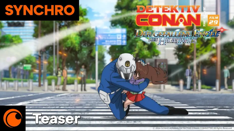Watch film Detective Conan: Fallen Angel of the Highway — Detektiv Conan: Der gefallene Engel des Highways – Offizieller Teaser Deutsch (Kinostart: 25.8.2026)
