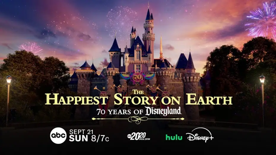 Watch film The Happiest Story on Earth: 70 Years of Disneyland | &lsquo;The Happiest Story on Earth: 70 Years of Disneyland - 20/20 Special Edition' airs Sept. 21 on ABC